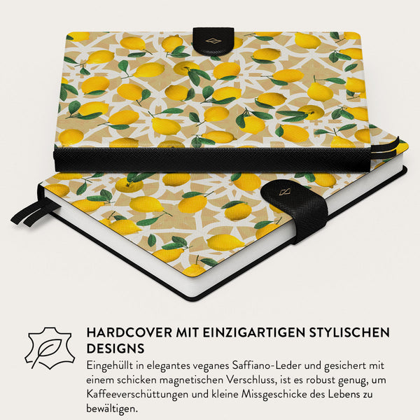 Lemon Juice Infinity Planer aus Saffiano Leder BURGA