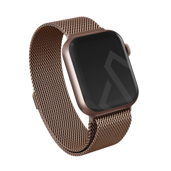 Metall Mesh Apple Watch Armband Verschluss mit Magnet BURGA