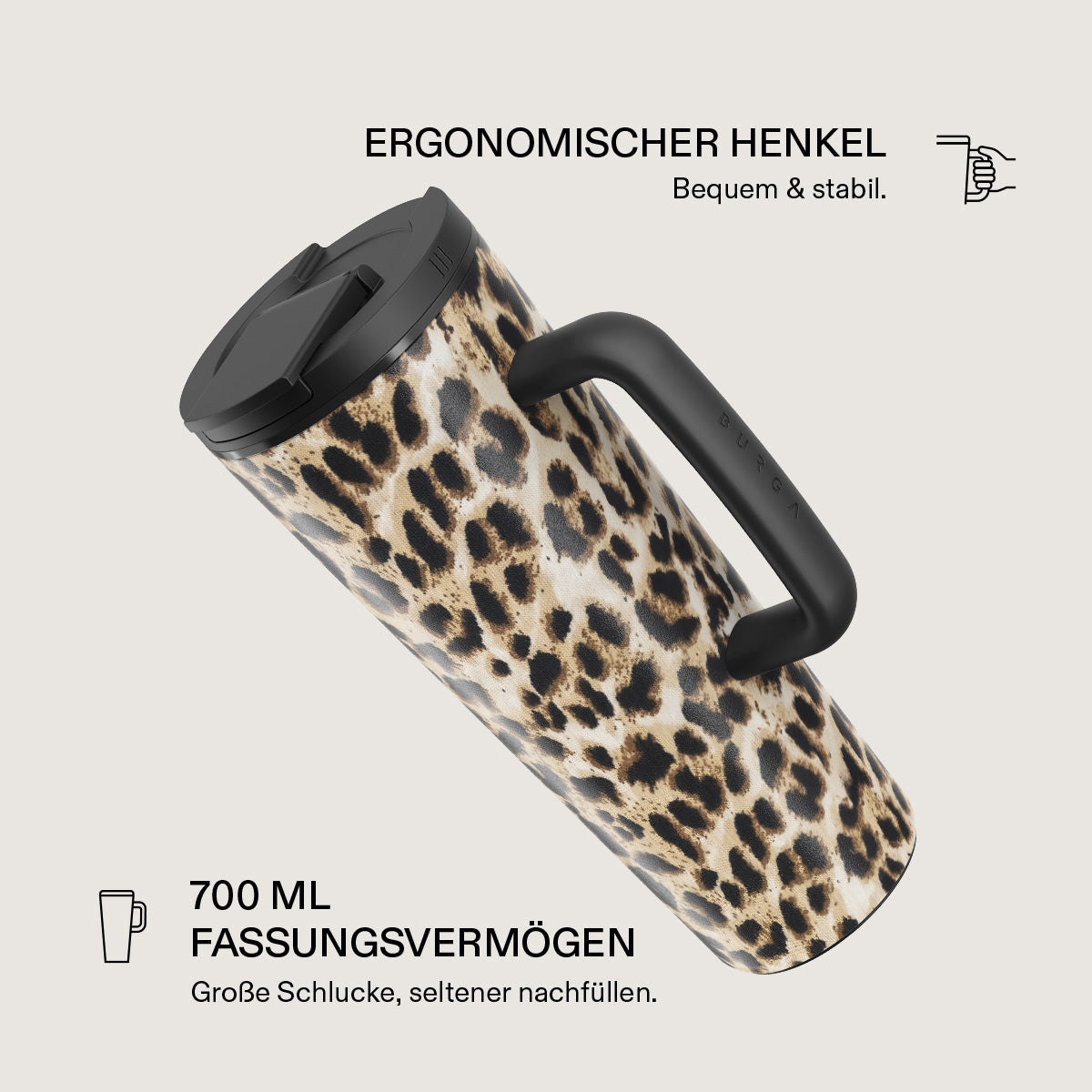 Player - EasyGrip Reisebecher