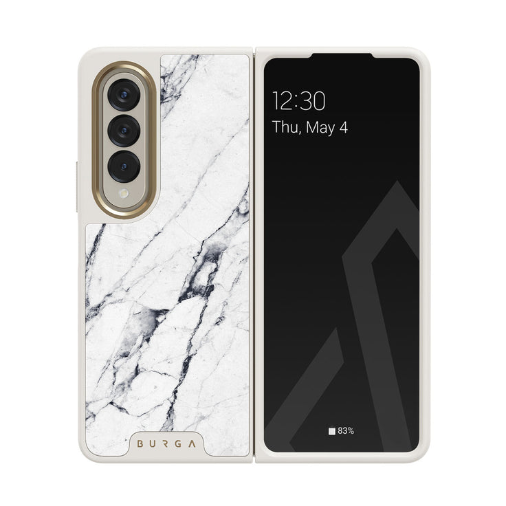 Satin White - Samsung Galaxy Z Fold 4 Hülle