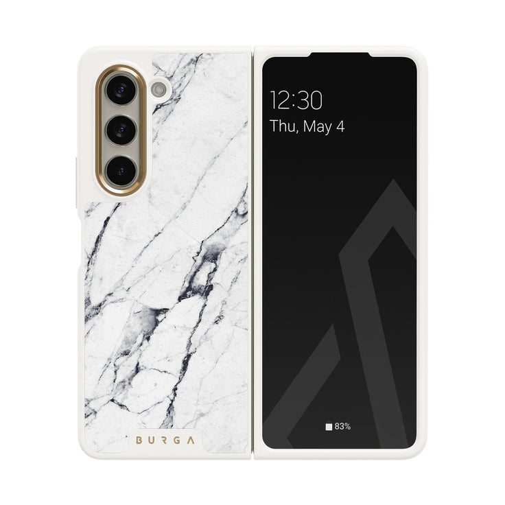 Satin White - Samsung Galaxy Z Fold 5 Hülle
