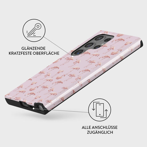 Nostalgic Pink - Samsung Galaxy S24 Ultra Hülle