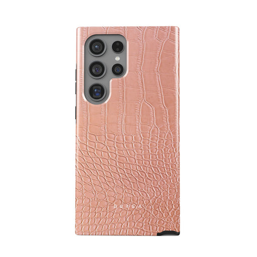 Pink Croco - Samsung Galaxy S24 Ultra Hülle