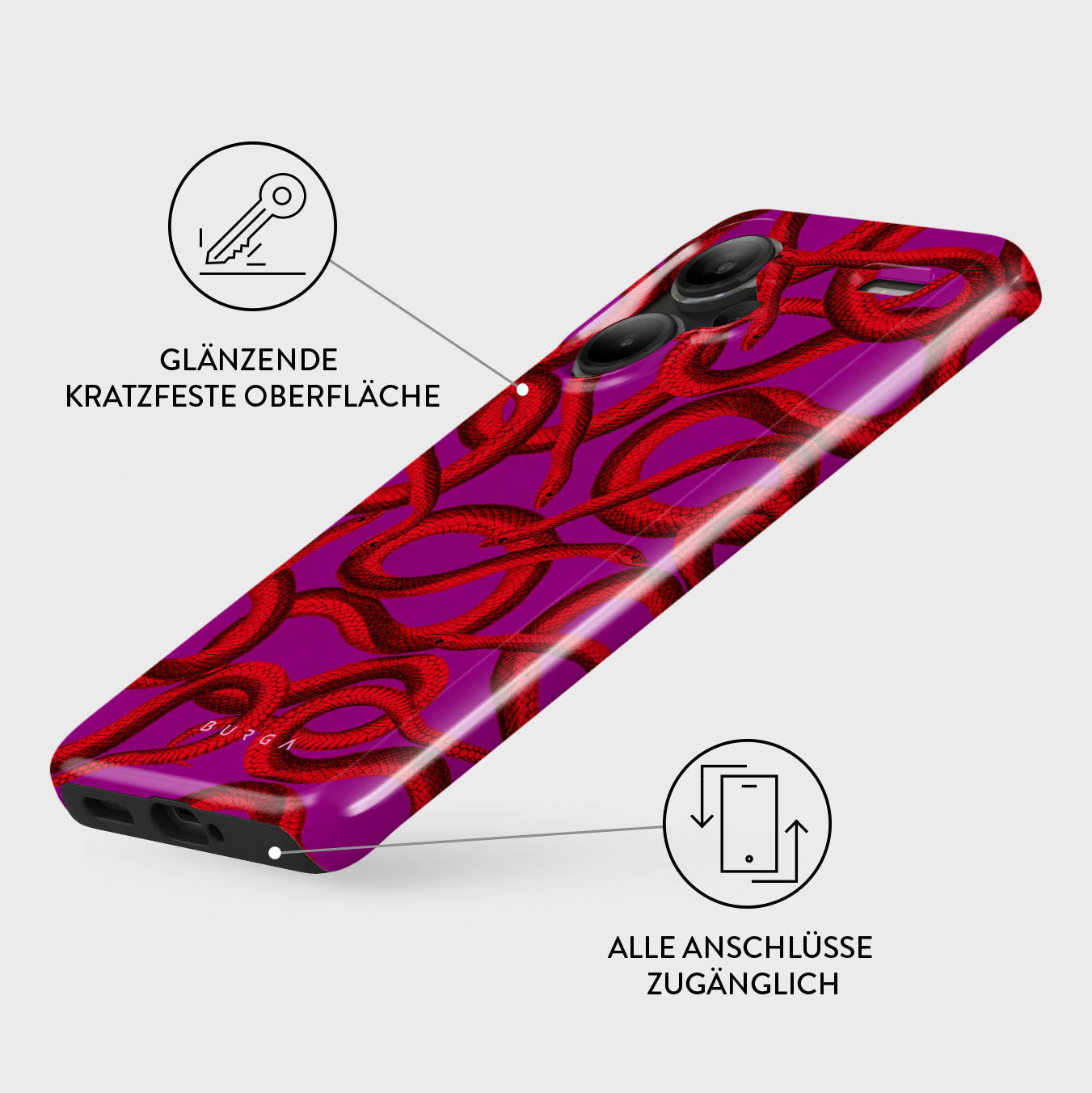 Watch Out - Xiaomi Redmi Note 13 Pro+ 5G Hülle