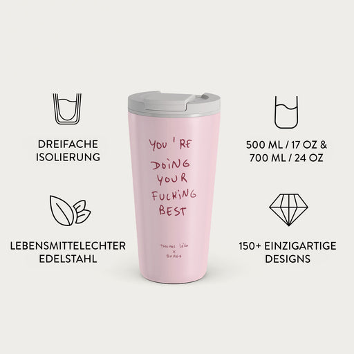 Your Best - Edelstahl Thermobecher