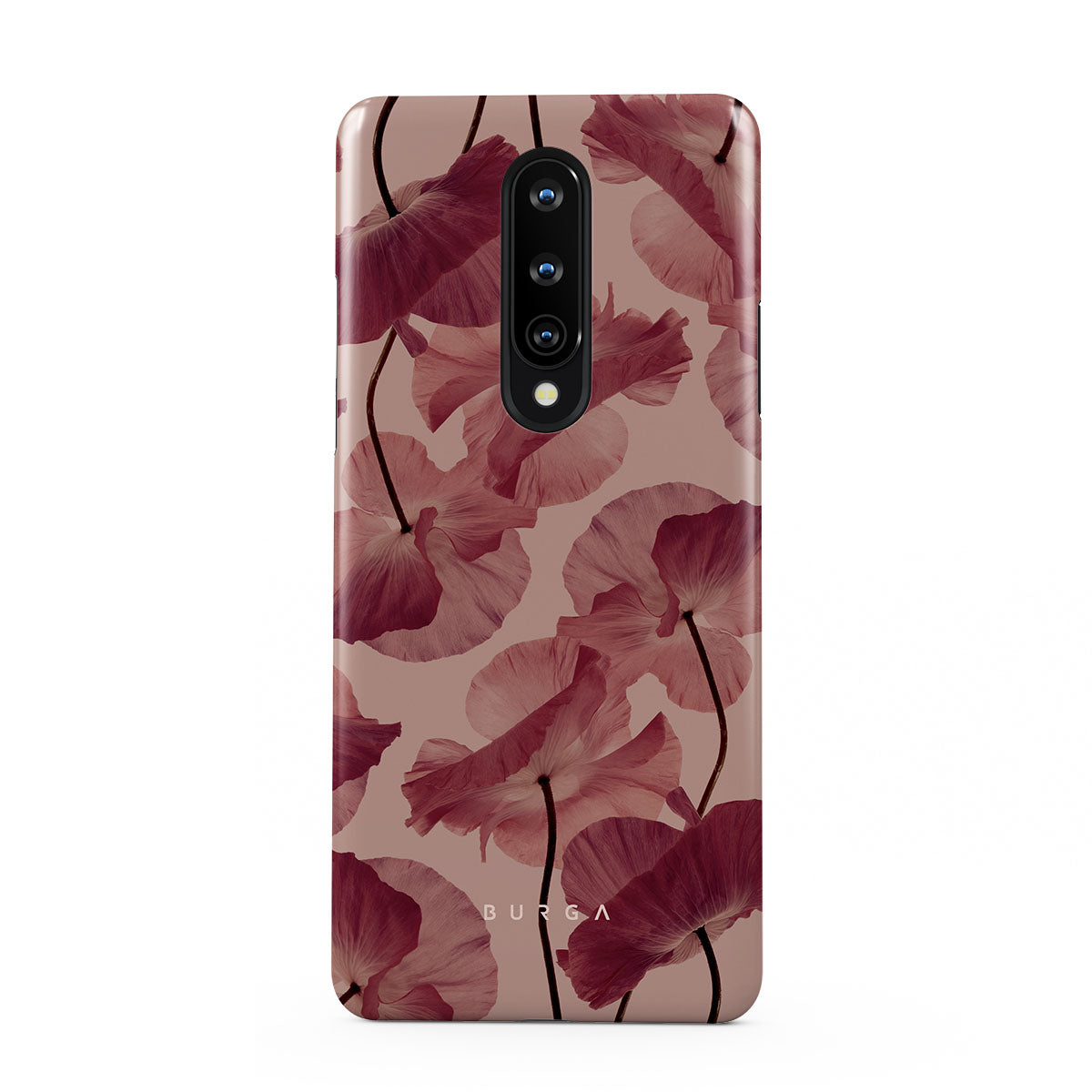 Handyhülle Für OnePlus 8 – Ultradünne Lederhülle Mit 2 Kartenfächern, Stoßfest (Farbe: Orange)
