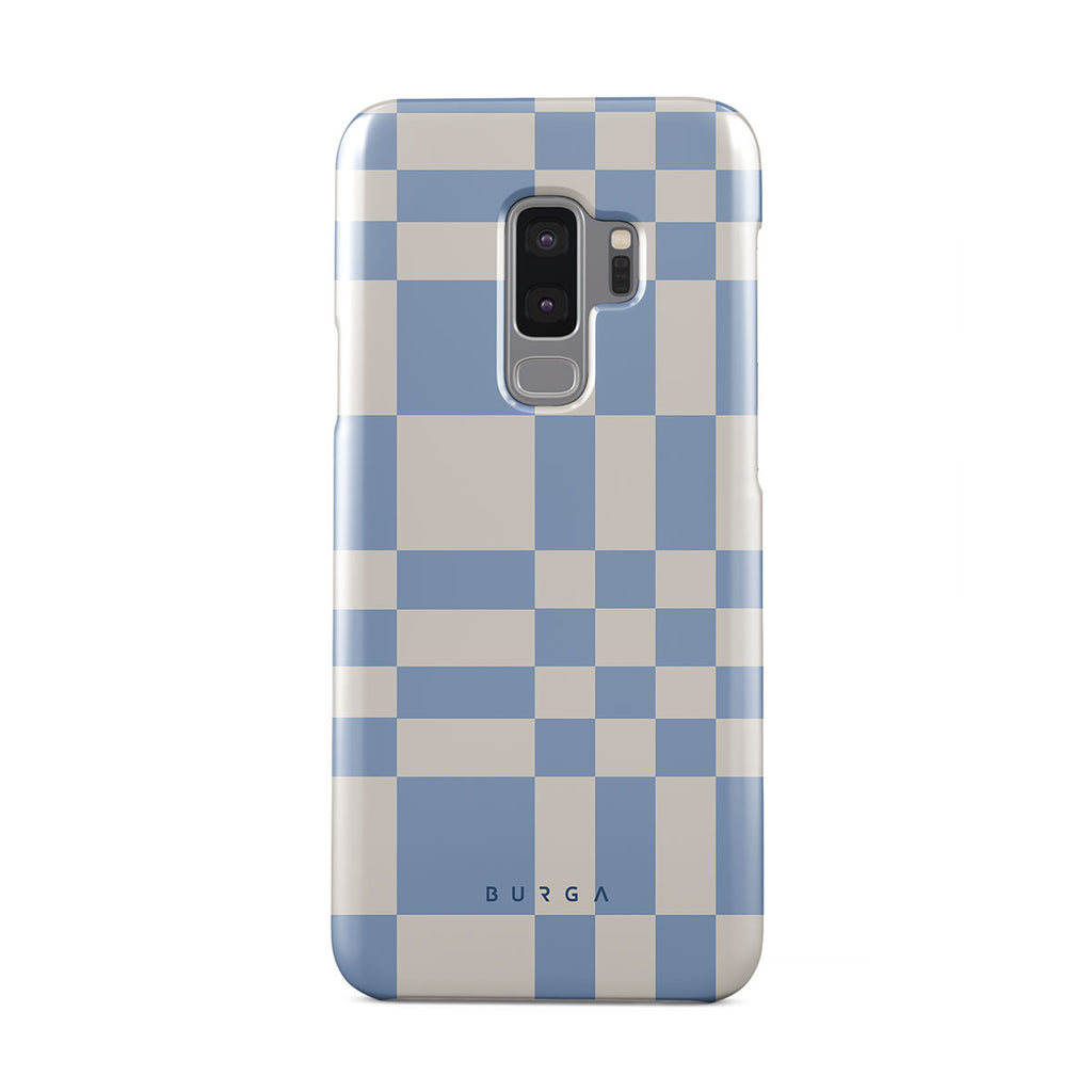 H001- Burga - Handyhülle - Case für Samsung S9 Plus- lila/weiß